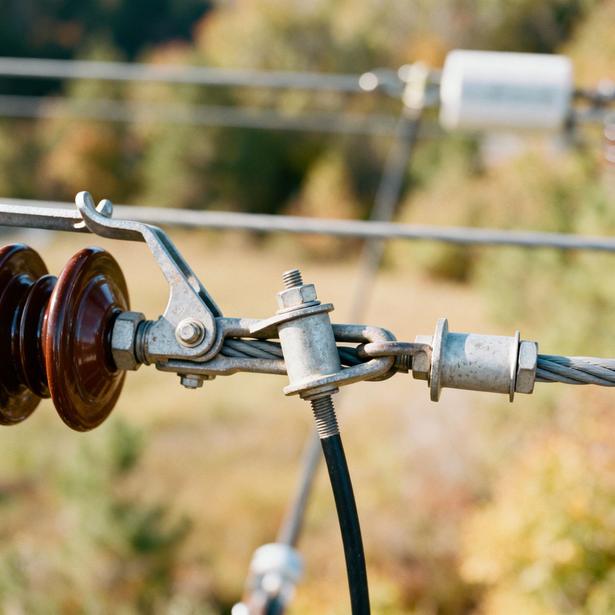 Líneas de transmisión eléctrica de alta tensión